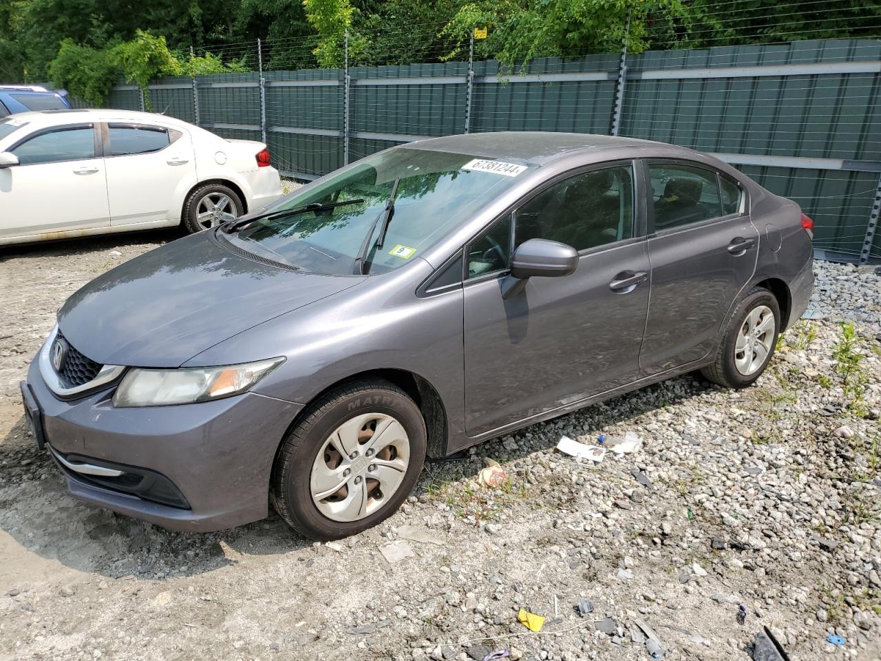 2014 Honda Civic Lx VIN: 2HGFB2F50EH550757 Lot: 67381244