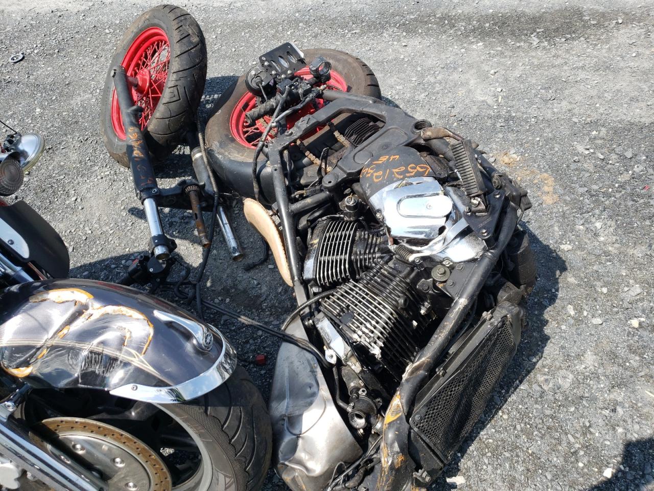 Free KAWASAKI VULCAN 800 history by VIN on auctions Copart and