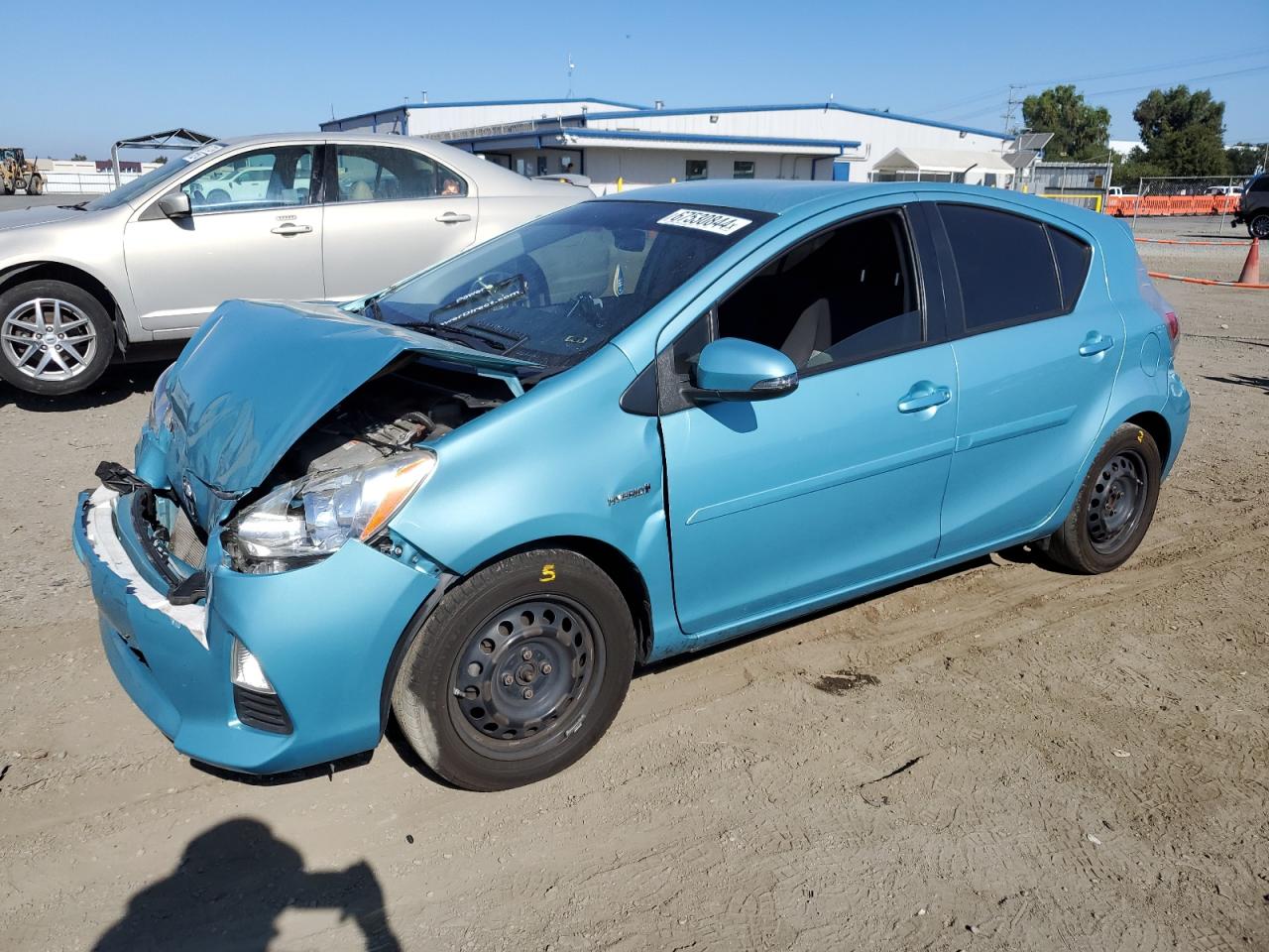 VIN JTDKDTB34D1040796 2013 TOYOTA PRIUS no.1