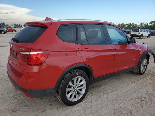  BMW X3 2017 Красный