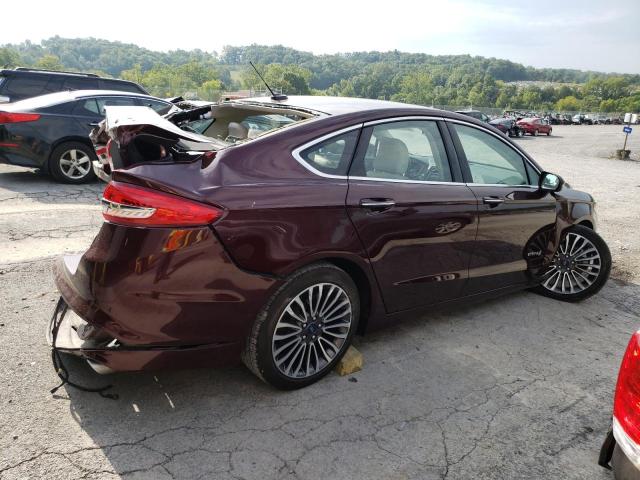  FORD FUSION 2018 Burgundy