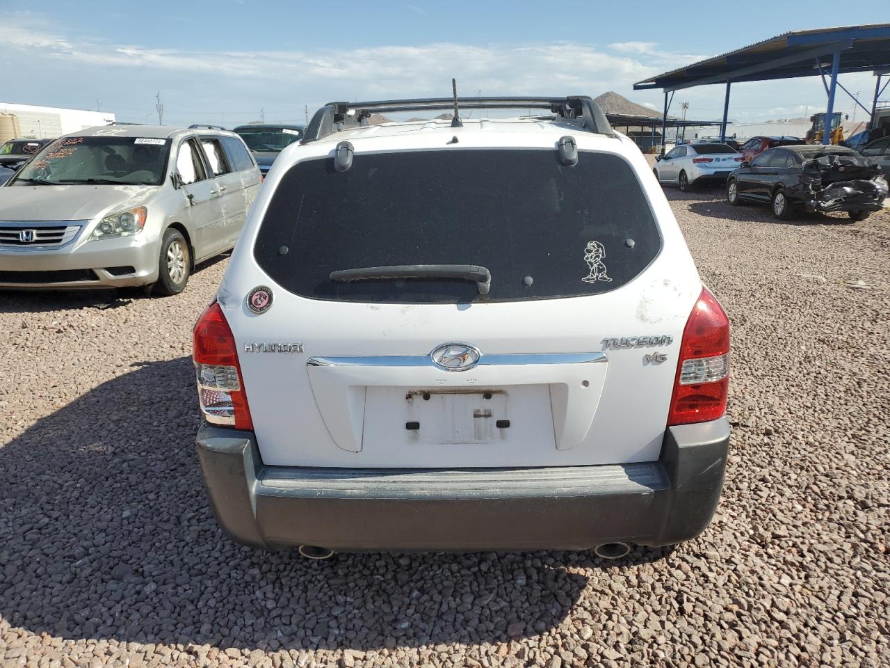 2007 Hyundai Tucson Se VIN: KM8JN12D77U686340 Lot: 66764974