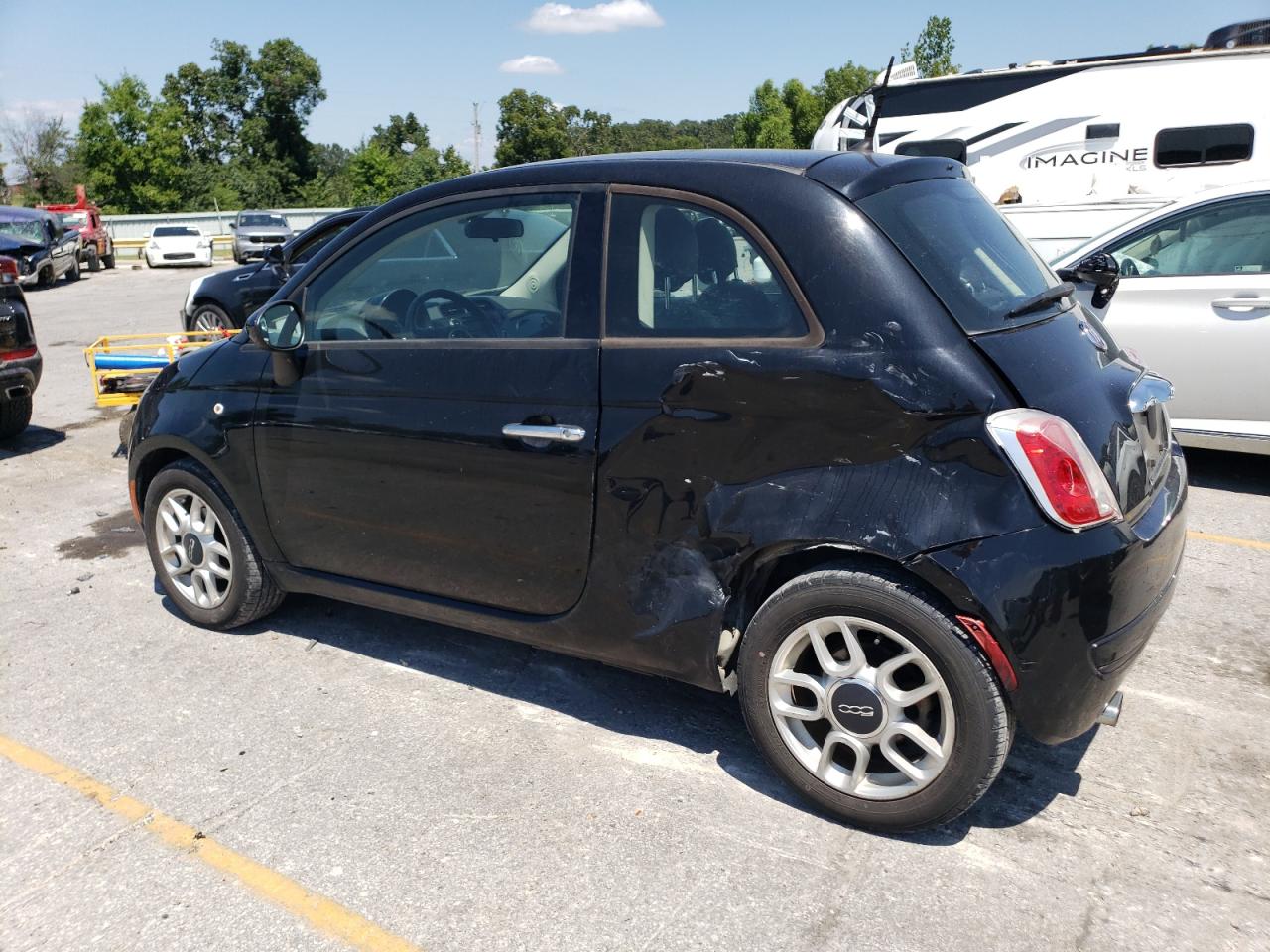 VIN 3C3CFFAR9FT689774 2015 FIAT 500 no.2