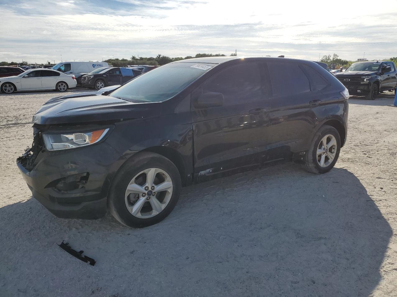 2015 Ford Edge Se vin: 2FMTK3G95FBC42587