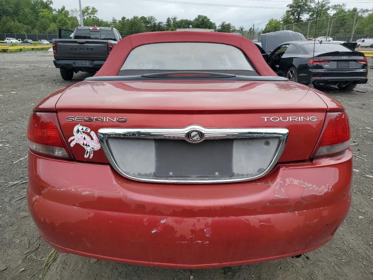 2004 Chrysler Sebring Lxi VIN: 1C3EL55R24N406036 Lot: 66323124