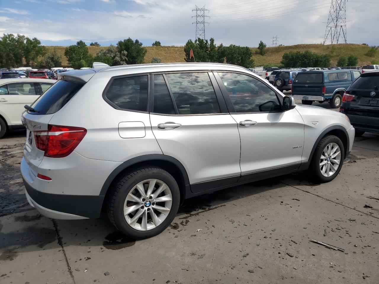 VIN 5UXWX9C5XE0D14667 2014 BMW X3 no.3