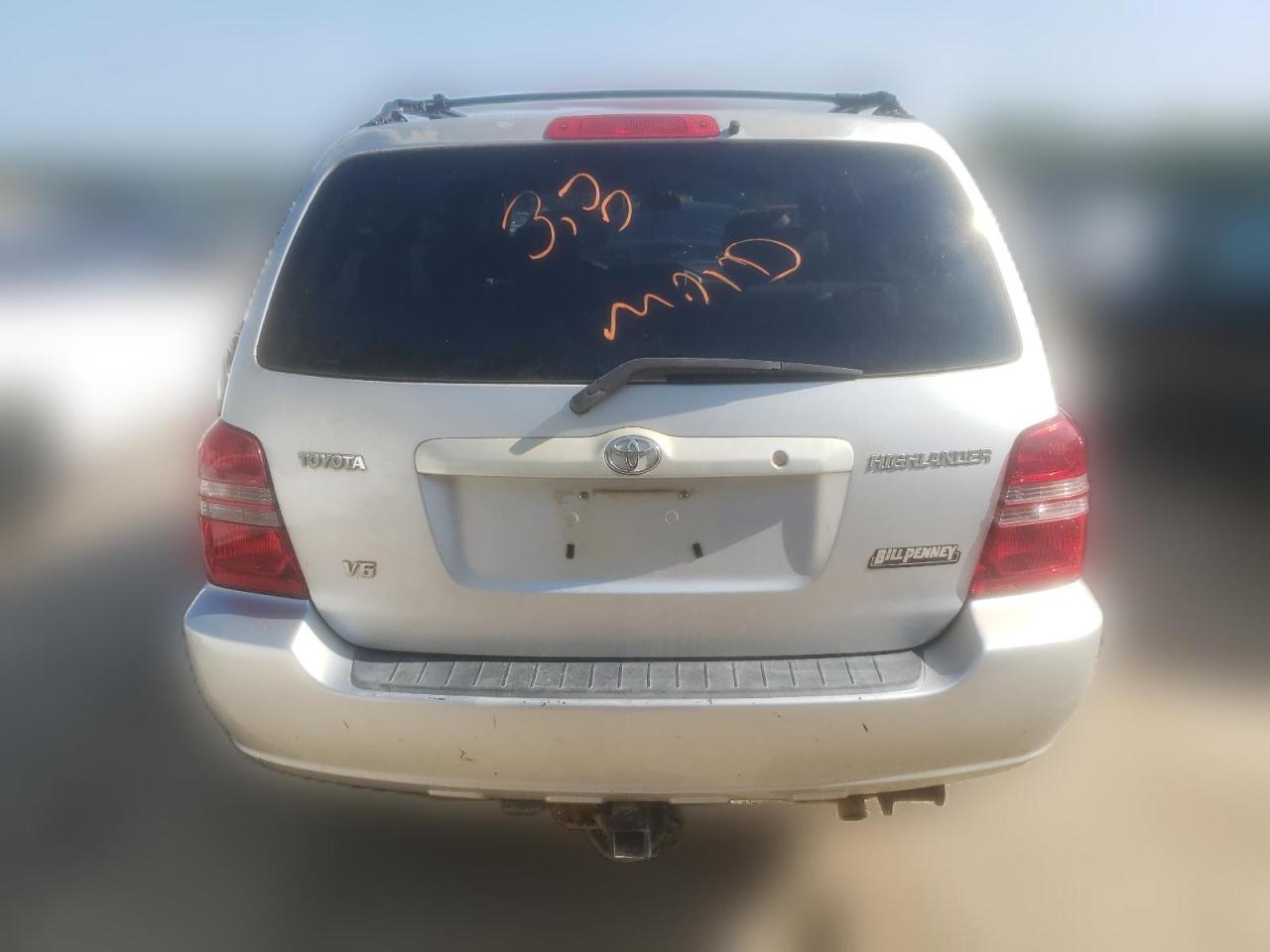 2003 Toyota Highlander Limited VIN: JTEGF21A830075576 Lot: 65372254