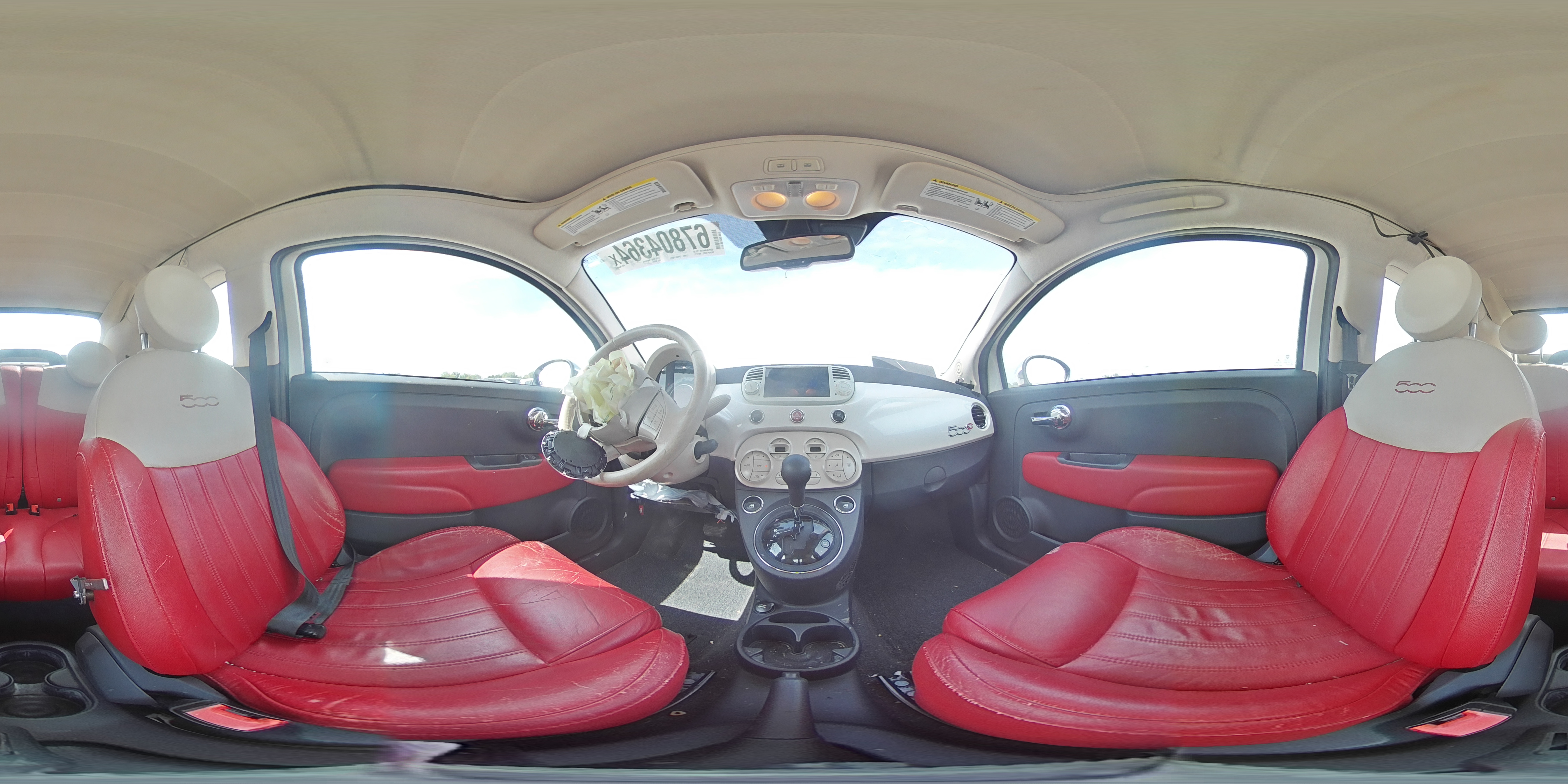 2013 Fiat 500 Lounge VIN: 3C3CFFER3DT612017 Lot: 67804364