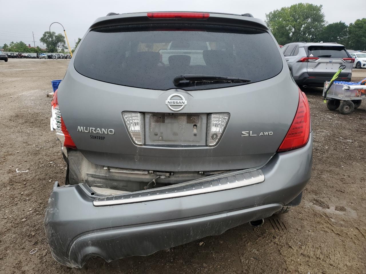 2007 Nissan Murano Sl VIN: JN8AZ08W87W643811 Lot: 76455454