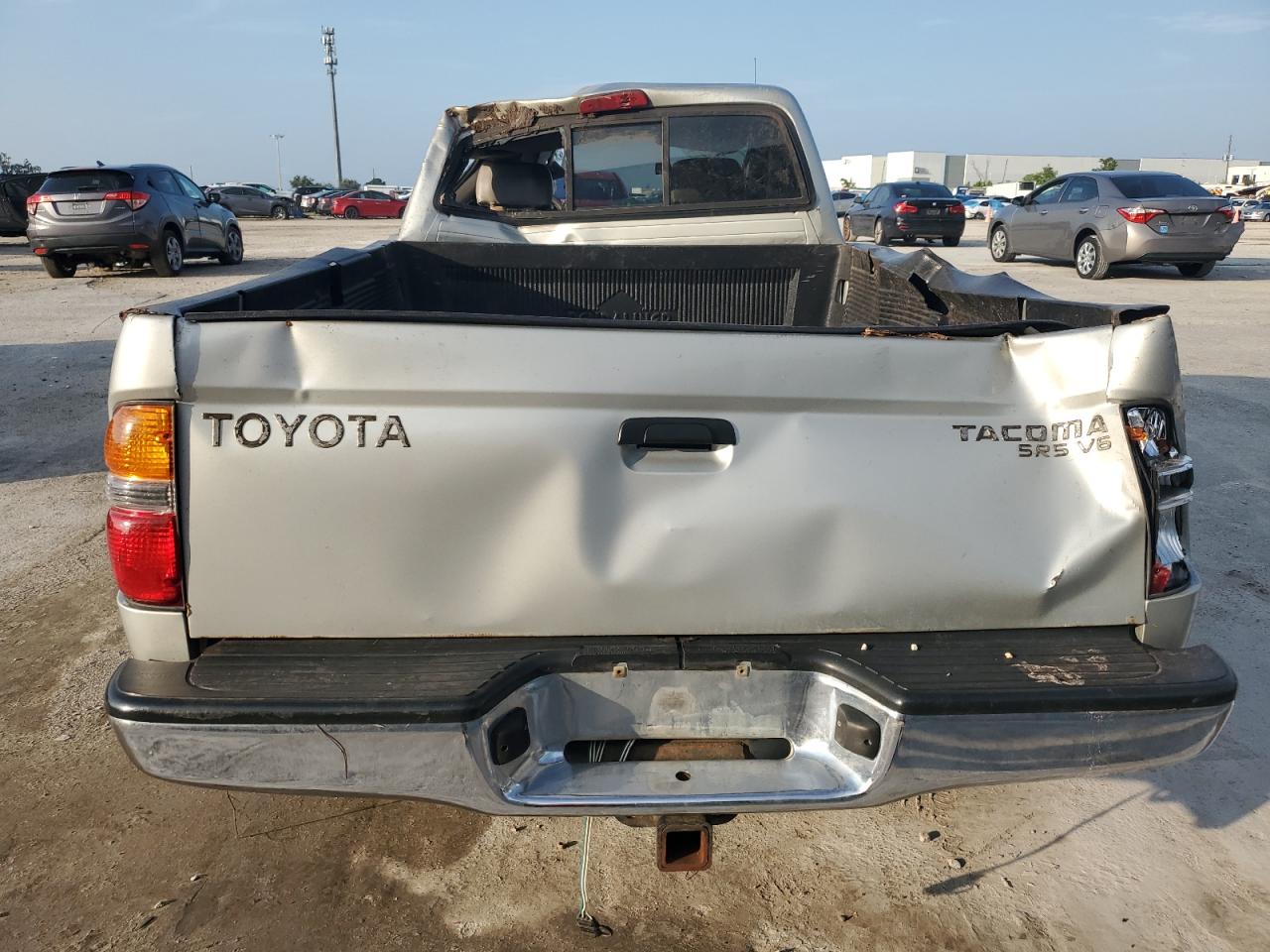 2003 Toyota Tacoma Xtracab VIN: 5TEWN72N83Z166400 Lot: 66248874