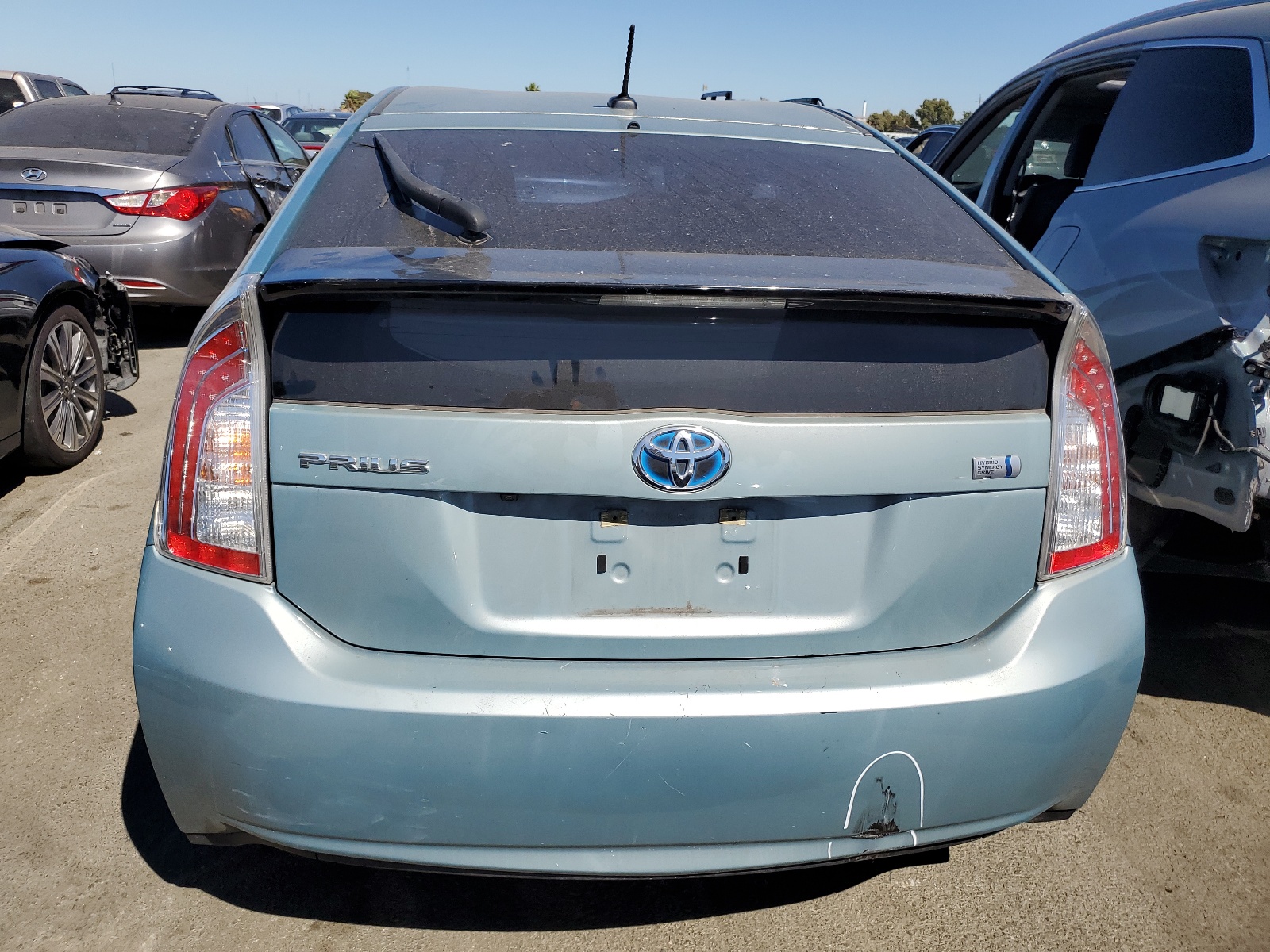 JTDKN3DUXE1861163 2014 Toyota Prius