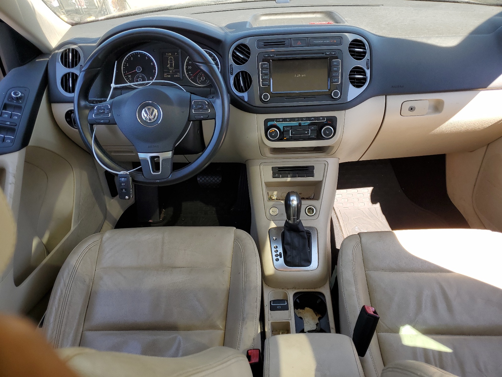 WVGAV7AX9CW557626 2012 Volkswagen Tiguan S