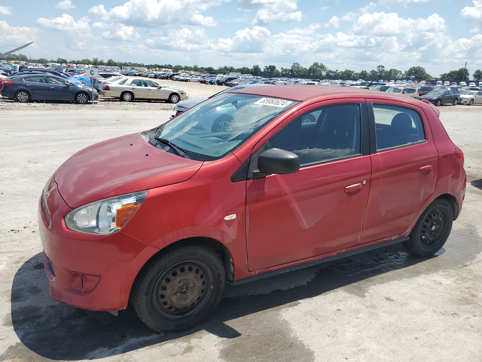 2015 Mitsubishi Mirage De vin: ML32A3HJ2FH048648