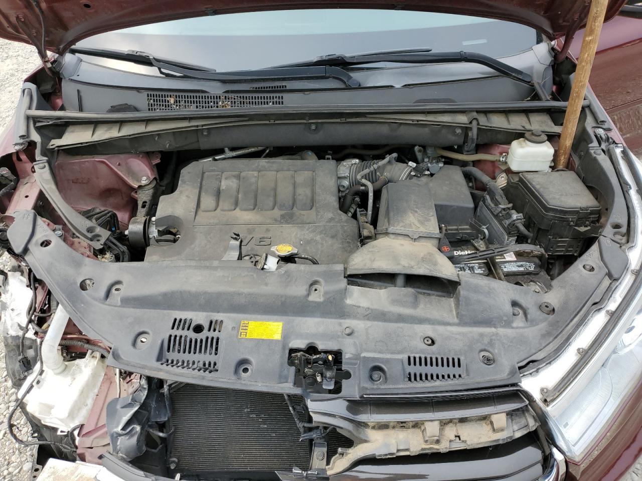 2015 Toyota Highlander Limited VIN: 5TDDKRFH6FS098812 Lot: 66820304