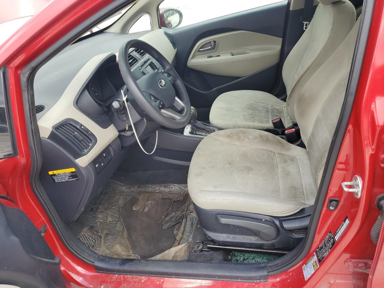 2013 Kia Rio Lx VIN: KNADM4A36D6237484 Lot: 66814694