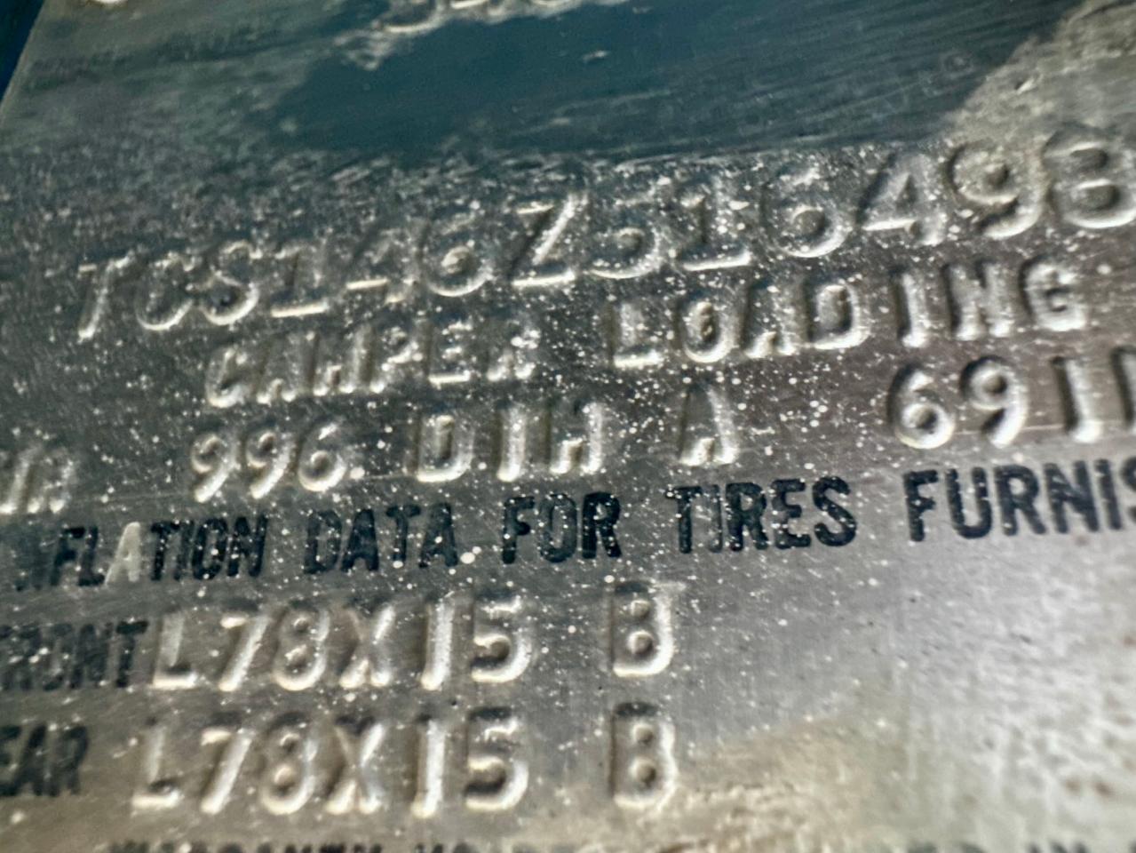 1976 GMC Pickup VIN: TCS146Z516498 Lot: 67215054