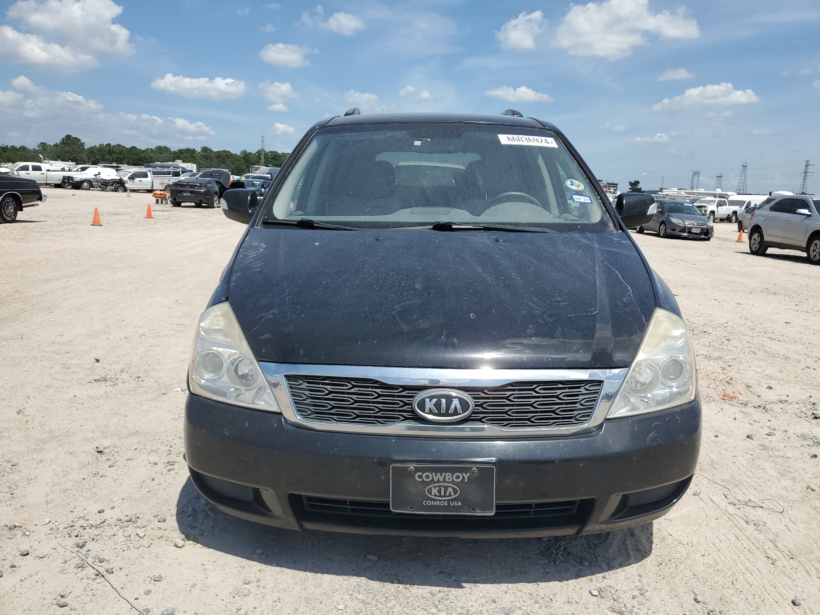 2012 Kia Sedona Lx vin: KNDMG4C76C6445292
