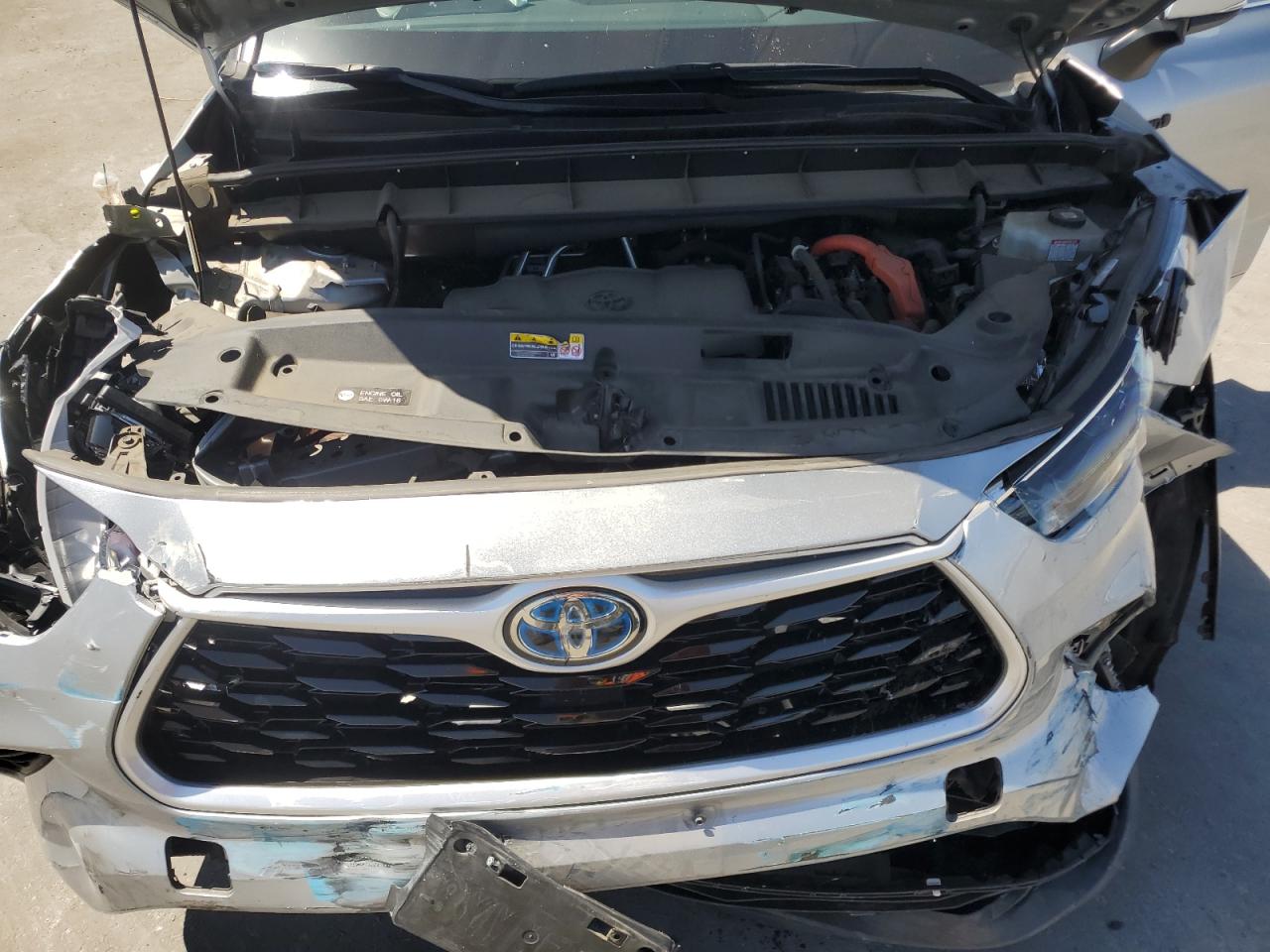 5TDHBRCH3MS535894 2021 Toyota Highlander Hybrid Xle