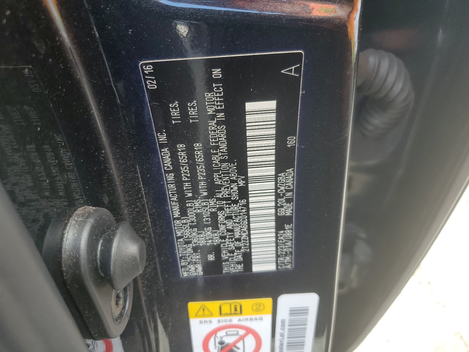 2T2ZZMCA6GC014716 2016 Lexus Rx 350