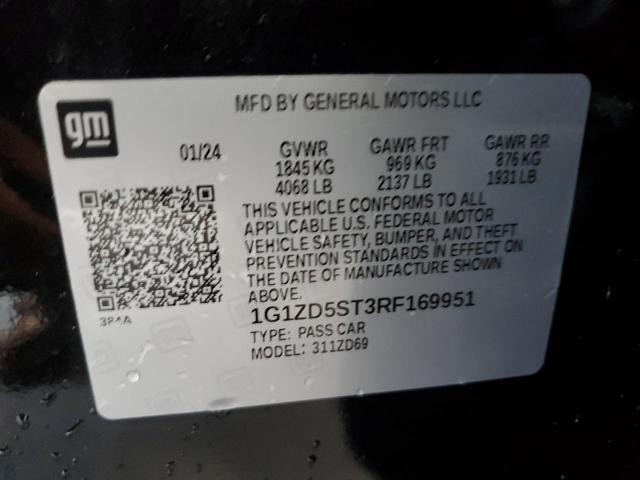 1G1ZD5ST3RF169951 Chevrolet Malibu LT 13