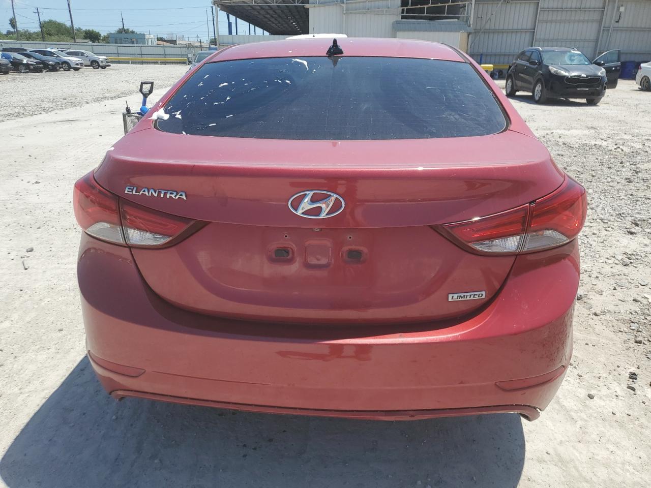 KMHDH4AEXEU186590 2014 Hyundai Elantra Se