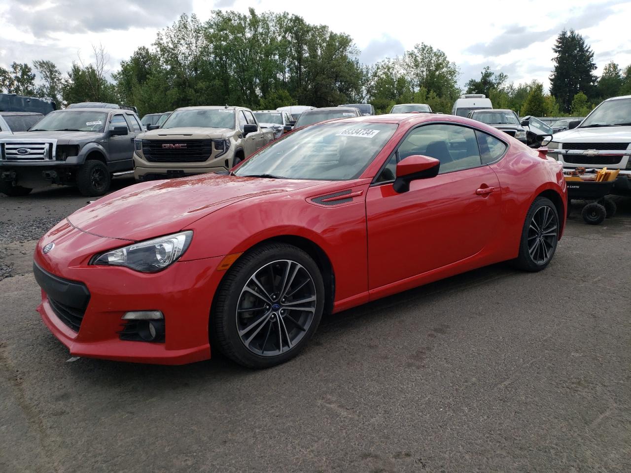 2016 Subaru Brz 2.0 Limited en Venta en Portland, OR - Hail