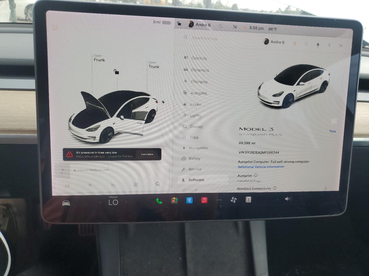 5YJ3E1EA2MF086344 2021 Tesla Model 3