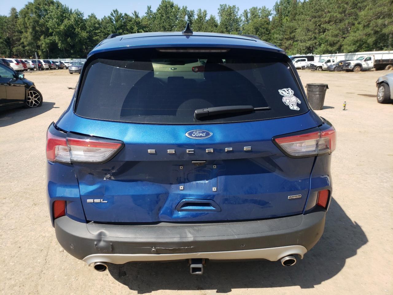 2022 Ford Escape Sel VIN: 1FMCU0KZ5NUA57996 Lot: 65988704