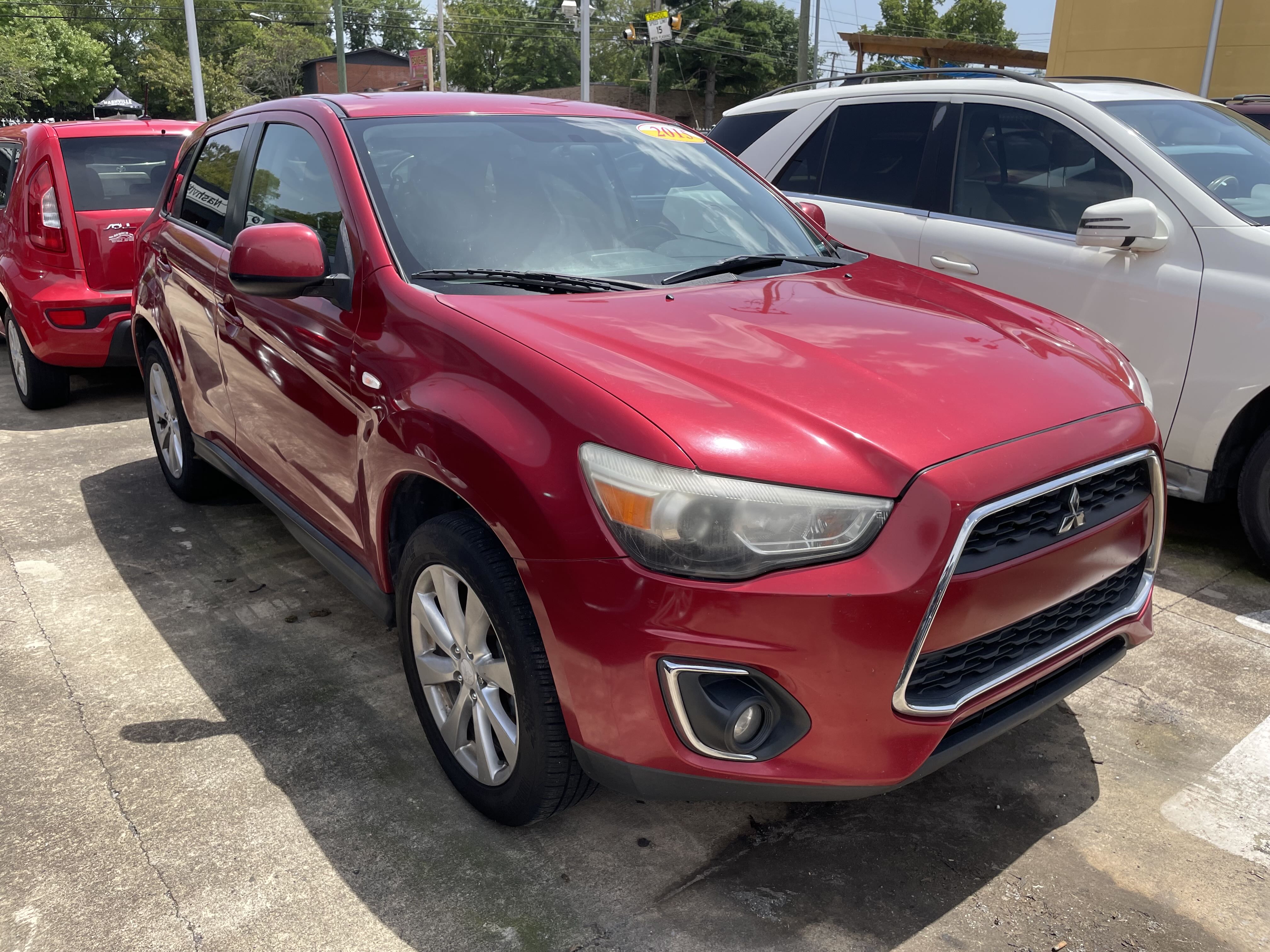 2015 Mitsubishi Outlander Sport Es vin: 4A4AP3AU9FE036843