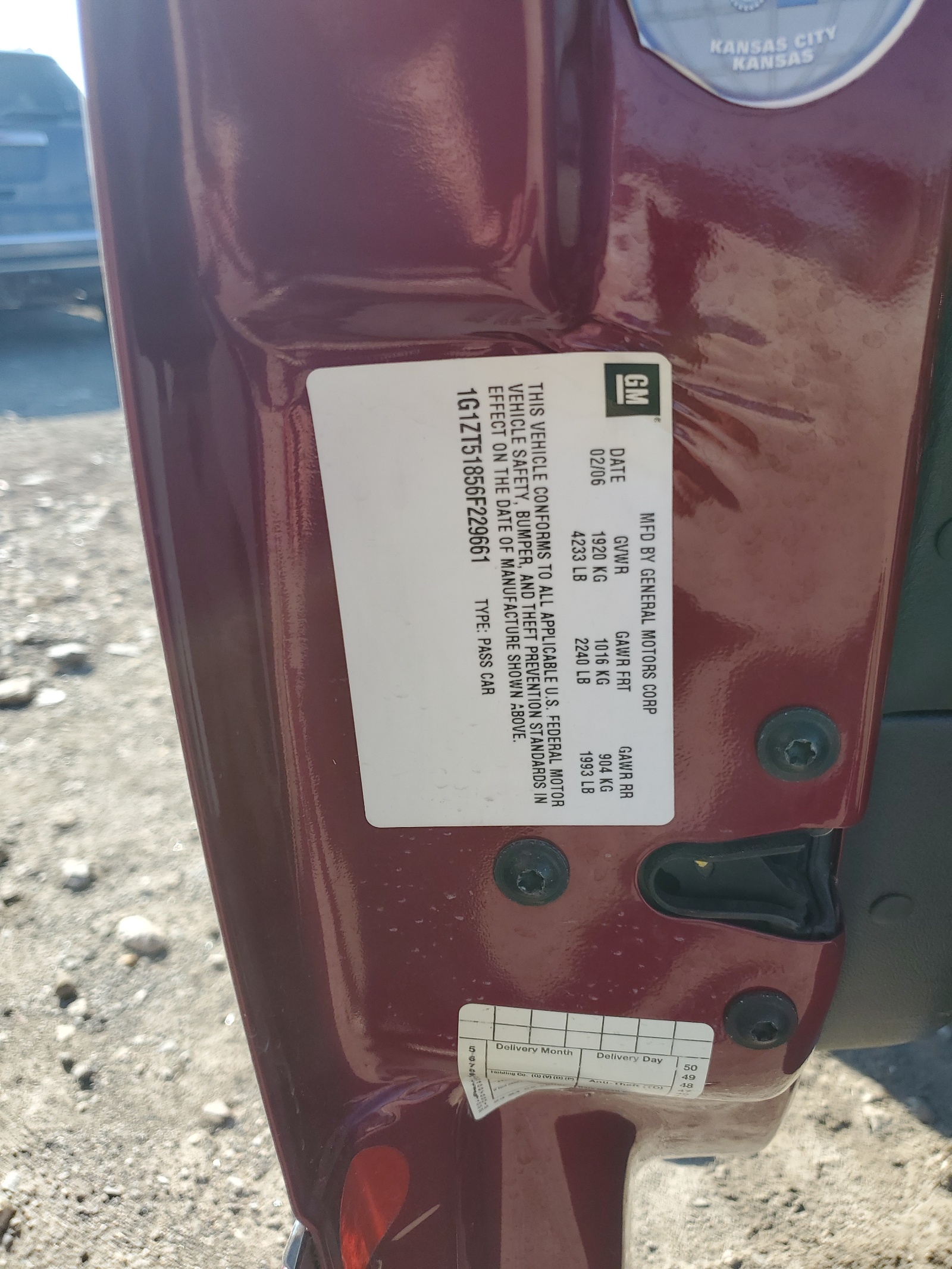 1G1ZT51856F229661 2006 Chevrolet Malibu Lt