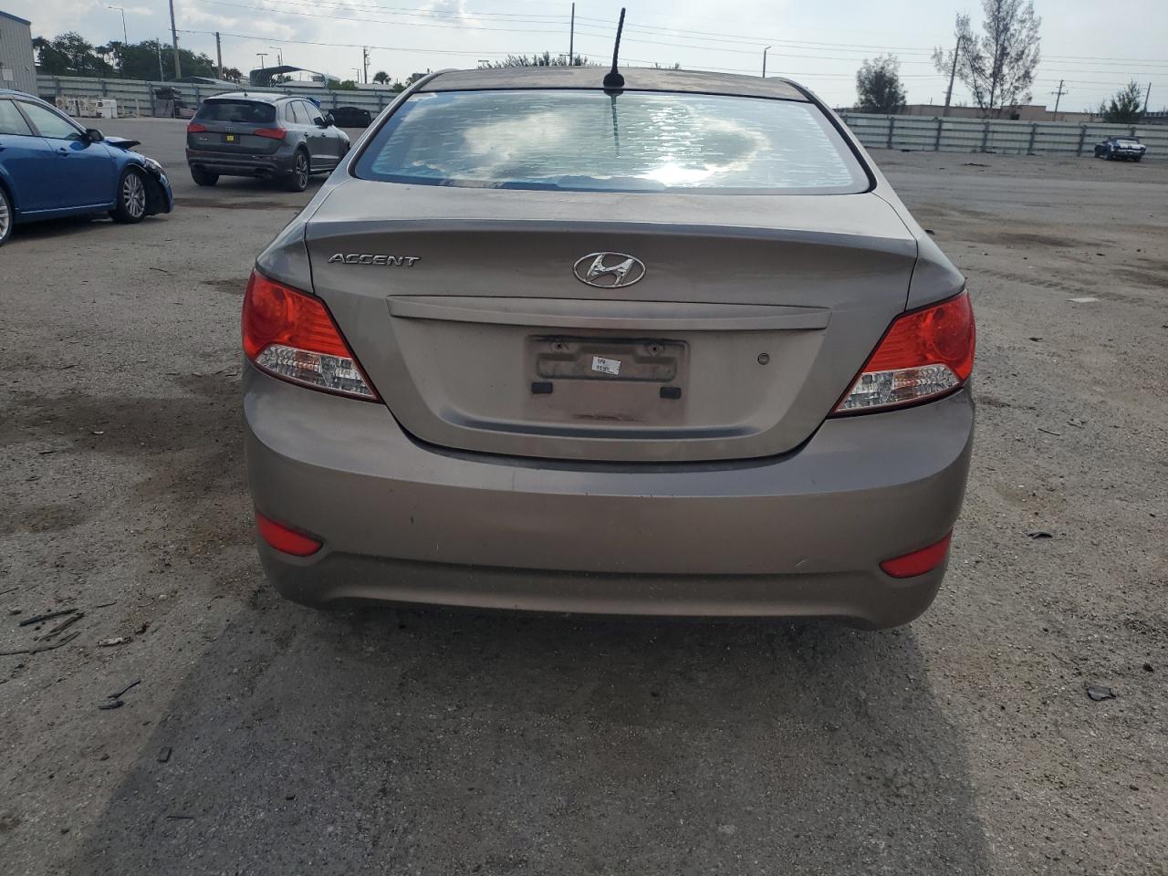 2013 Hyundai Accent Gls VIN: KMHCU4AE5DU398030 Lot: 66337454