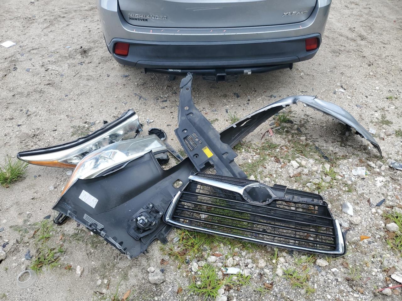 2016 Toyota Highlander Xle VIN: 5TDJKRFH1GS331905 Lot: 66920414