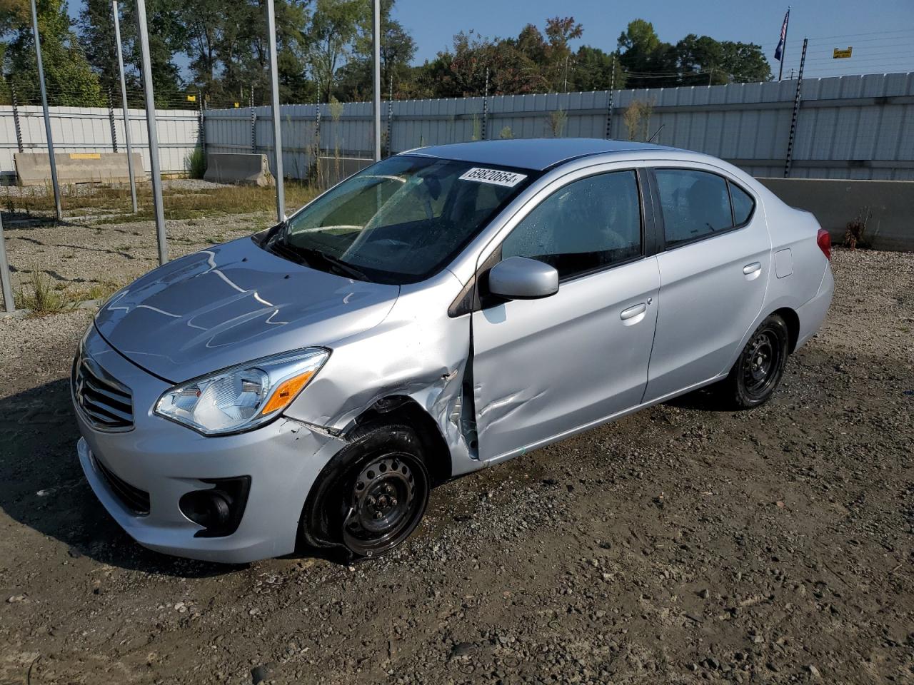 2018 Mitsubishi Mirage G4 Es VIN: ML32F3FJ2JHF01425 Lot: 69820664