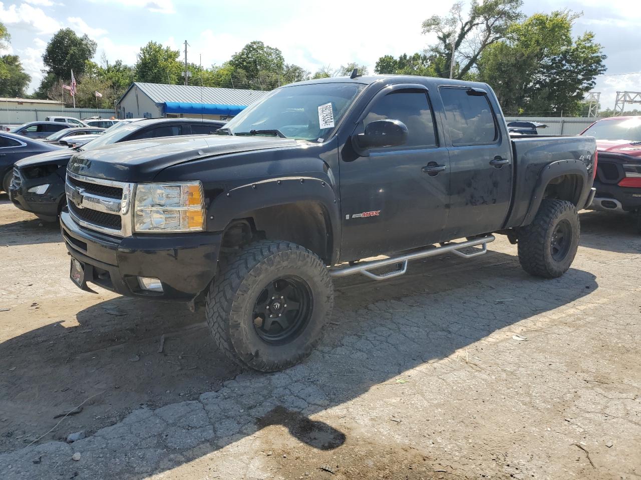 2007 Chevrolet Silverado K1500 Crew Cab VIN: 2GCFK13Y271592835 Lot: 69279334