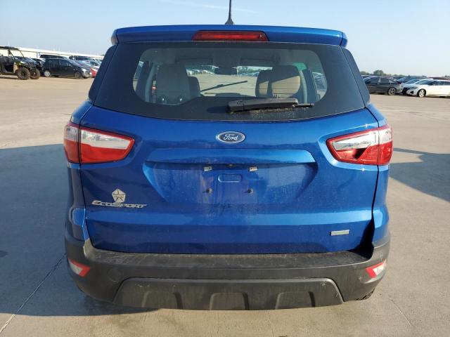  FORD ECOSPORT 2019 Blue