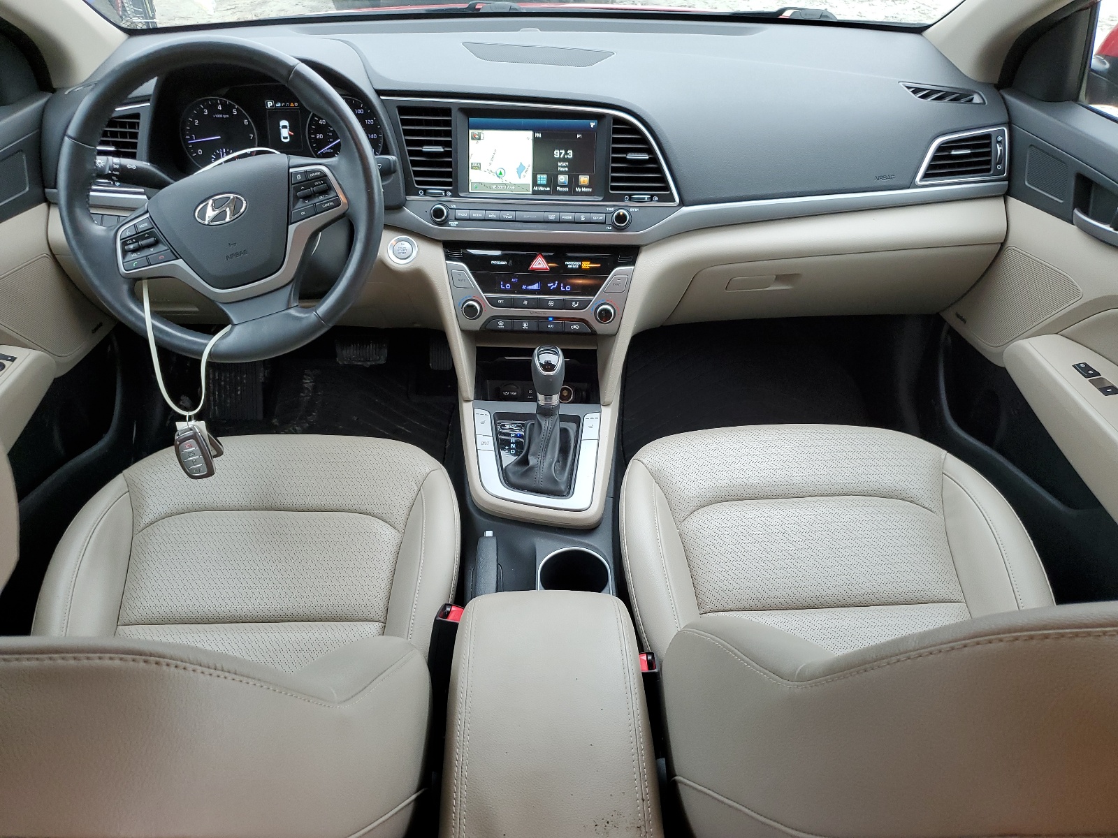 KMHD84LFXHU164986 2017 Hyundai Elantra Se