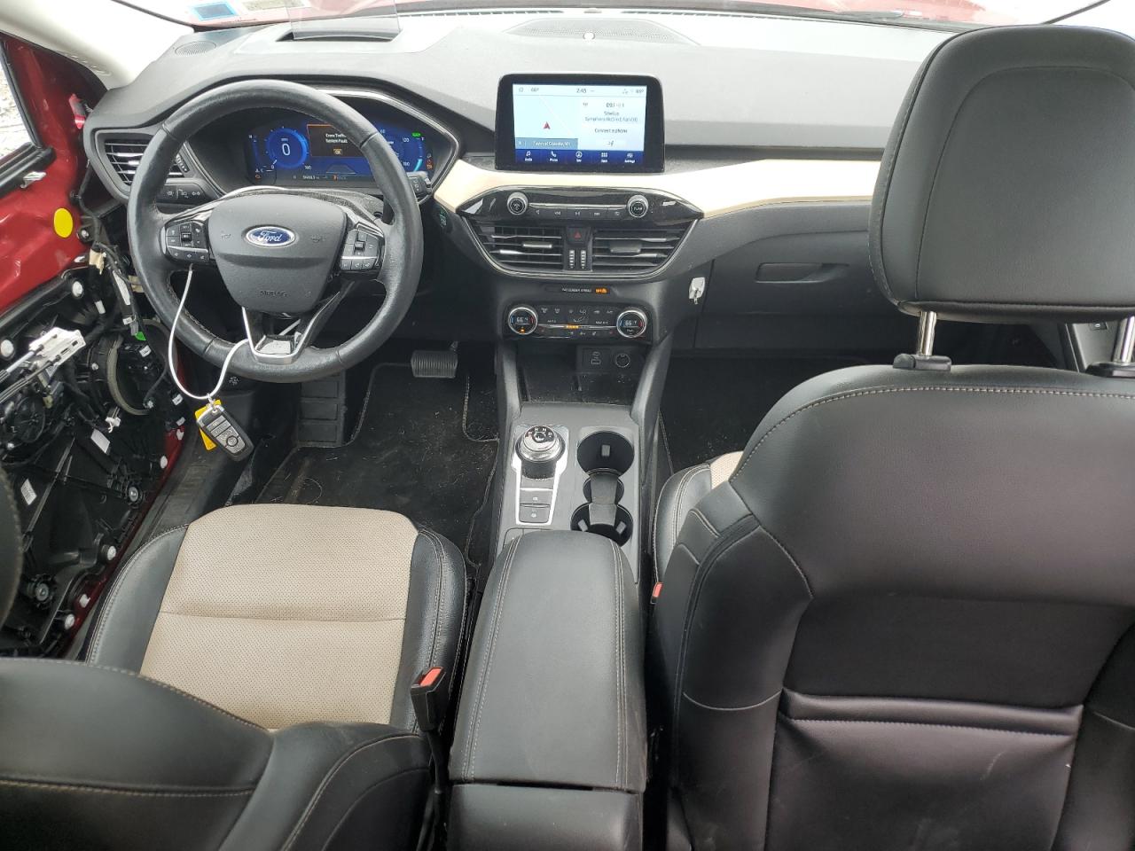 2021 Ford Escape Titanium VIN: 1FMCU9DZ7MUA14163 Lot: 65643614