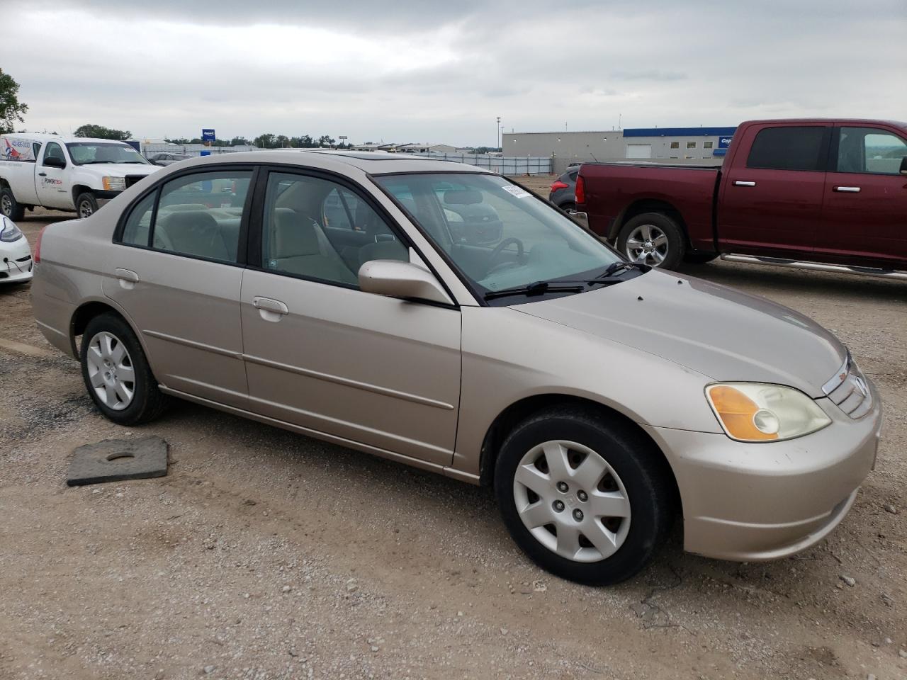 2001 Honda Civic Ex VIN: 1HGES26771L075800 Lot: 66988704