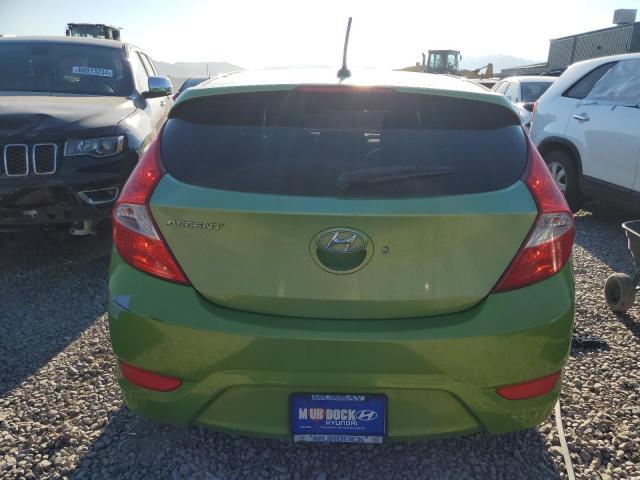  HYUNDAI ACCENT 2012 Green