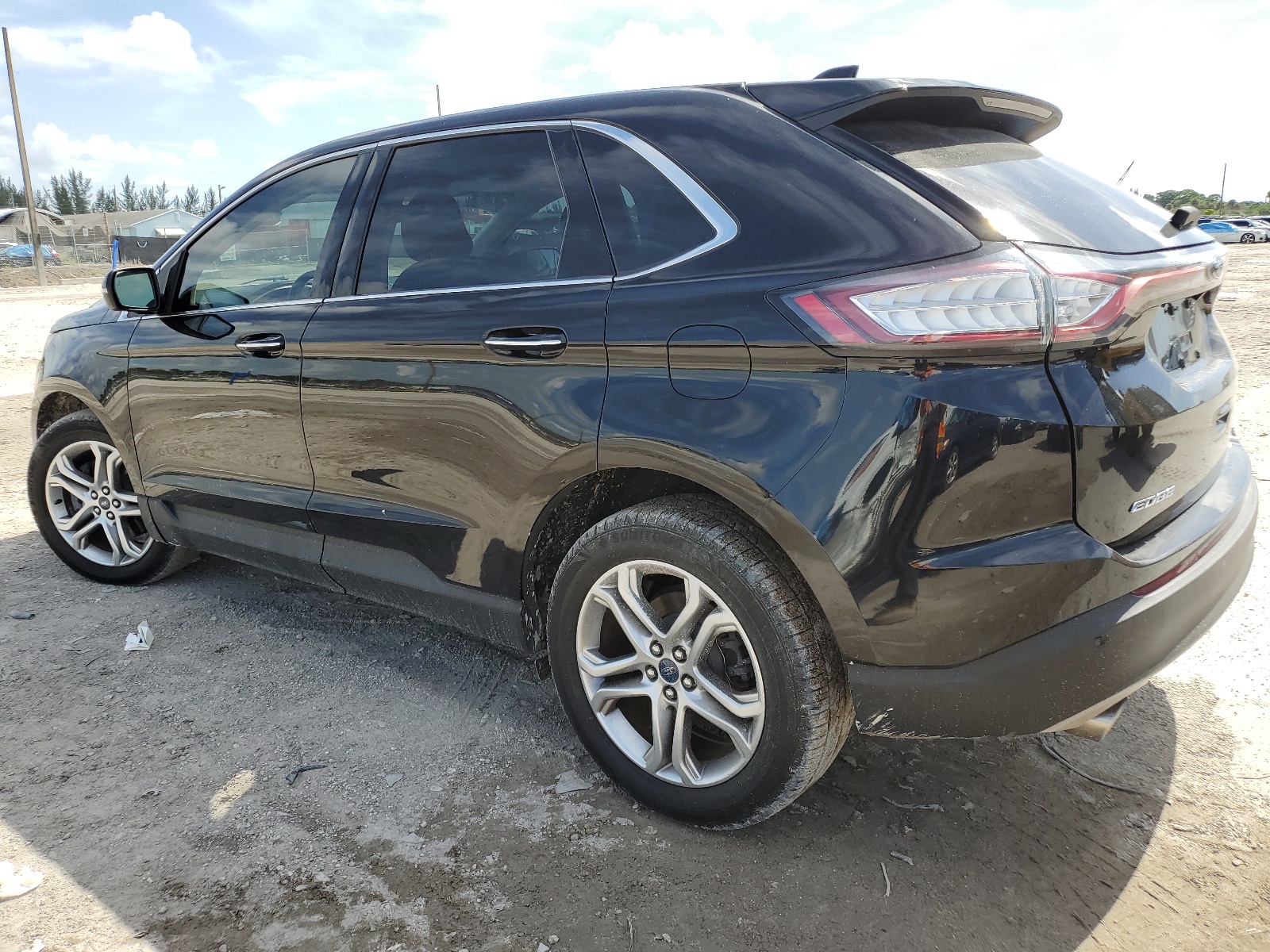 2017 Ford Edge Titanium vin: 2FMPK4K90HBC03472