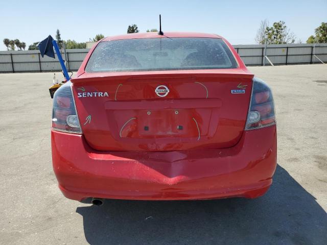  NISSAN SENTRA 2012 Red