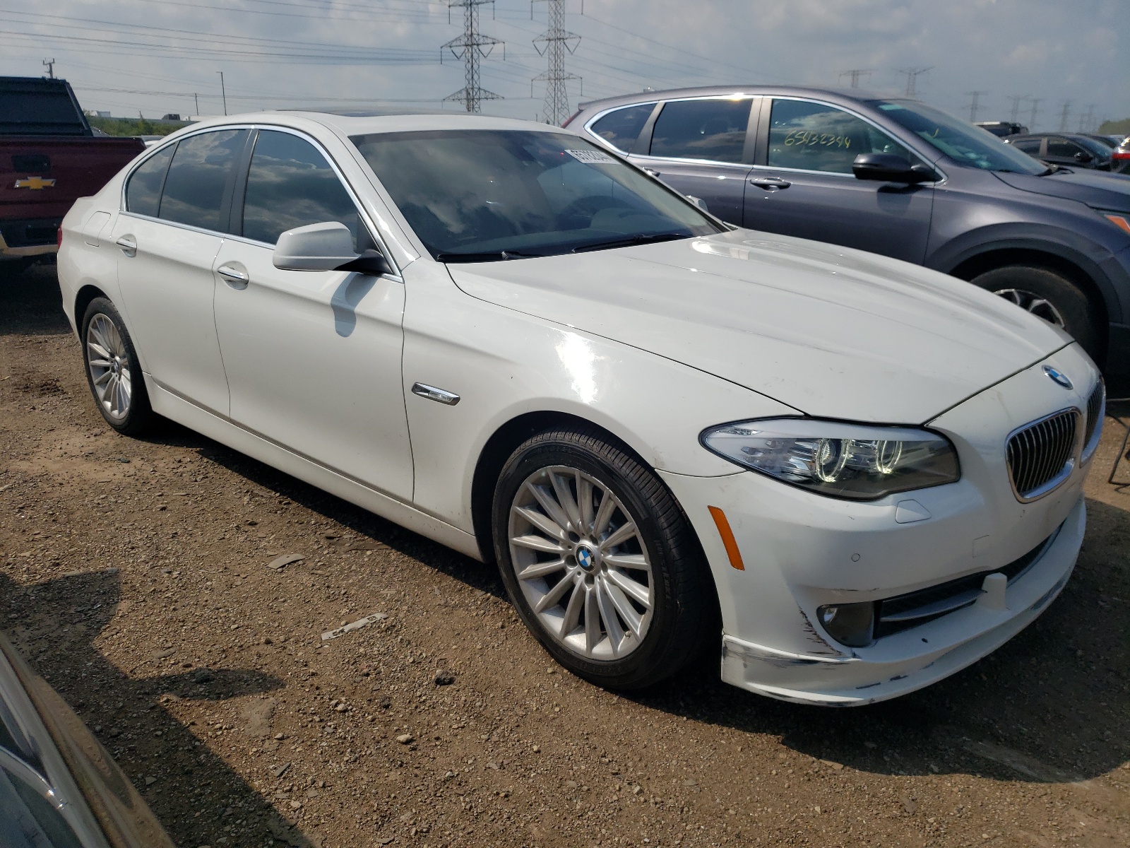 2013 BMW 535 I vin: WBAFR7C53DC829128