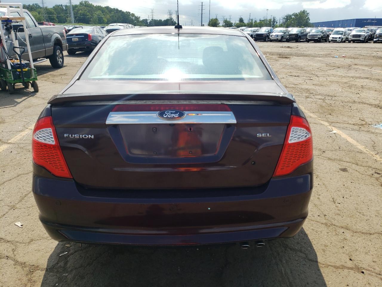 2011 Ford Fusion Sel VIN: 3FAHP0JA7BR220136 Lot: 65343104