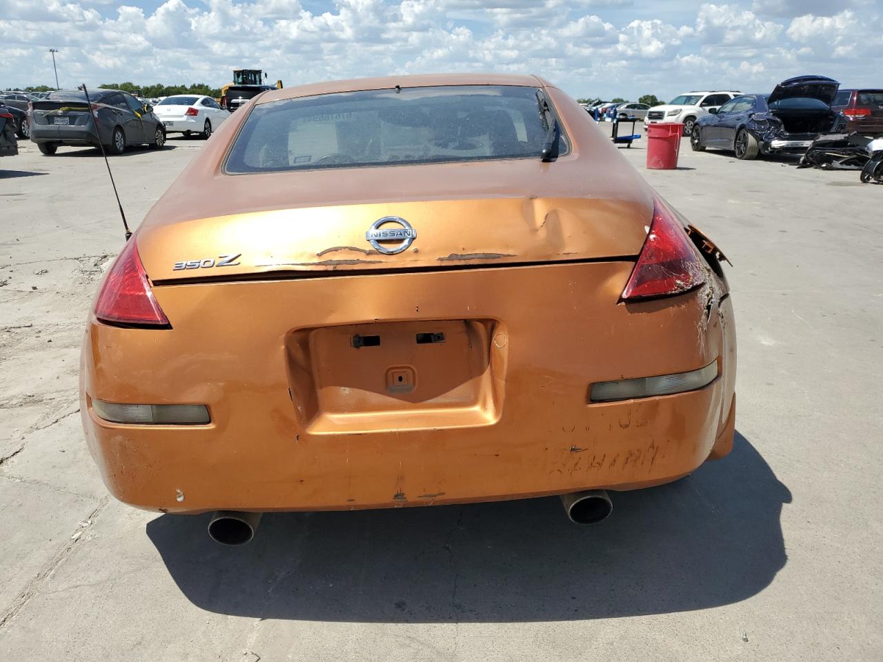 2003 Nissan 350Z Coupe VIN: JN1AZ34E23T006504 Lot: 67676694