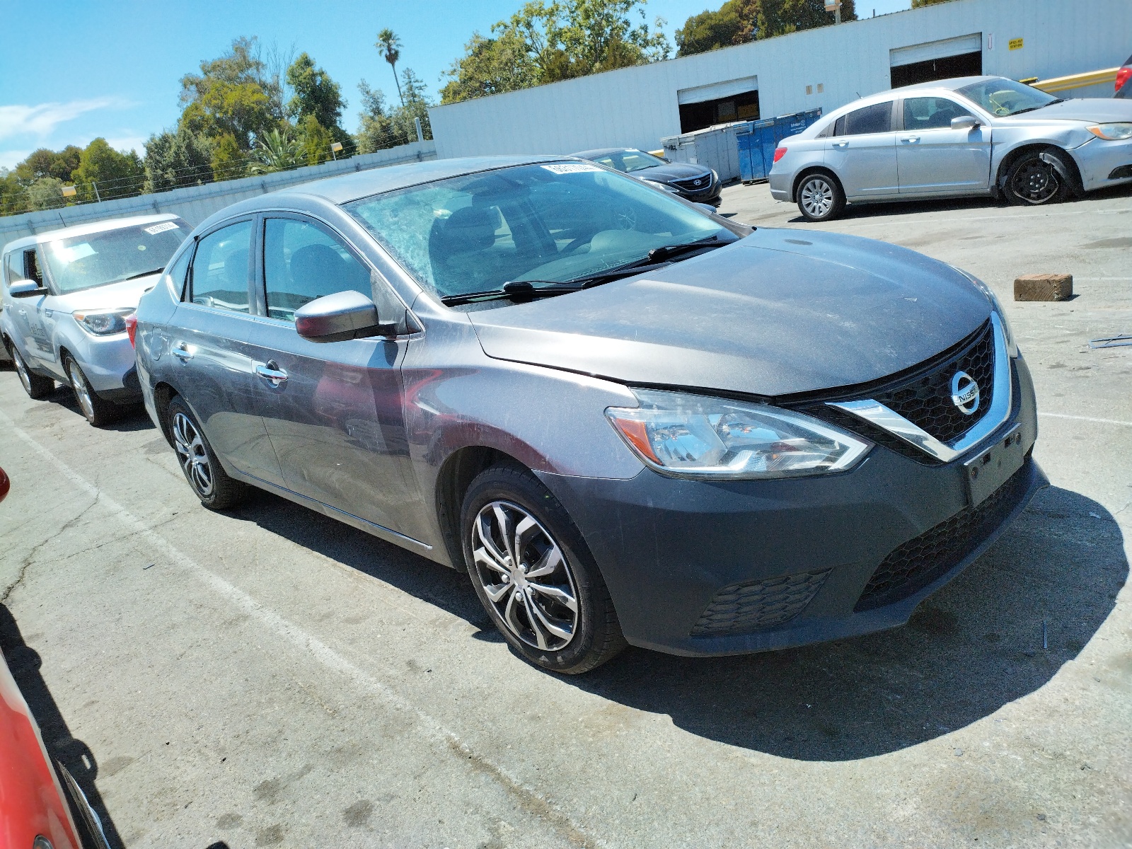 2016 Nissan Sentra S vin: 3N1AB7APXGY278510