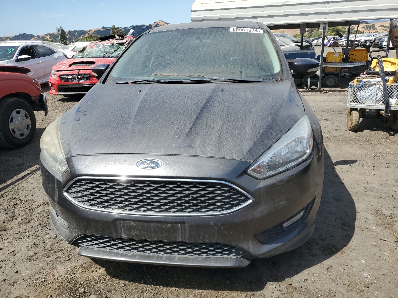 2015 Ford Focus Se vin: 1FADP3FE5FL241521