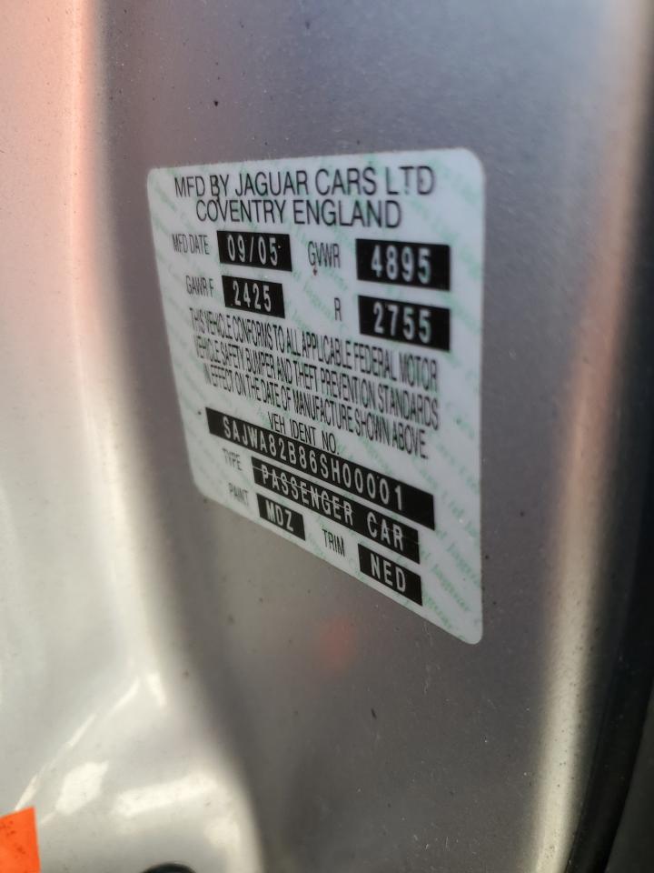 2006 Jaguar Vandenplas VIN: SAJWA82B86SH00001 Lot: 67894304