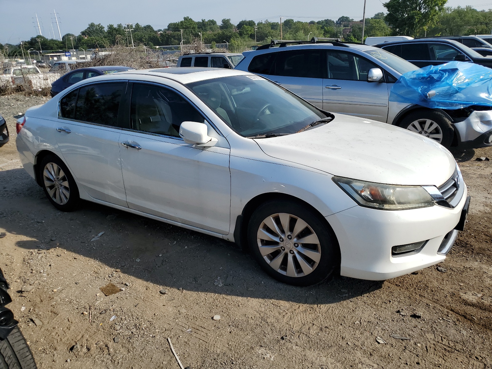 2014 Honda Accord Ex vin: 1HGCR2F75EA217825