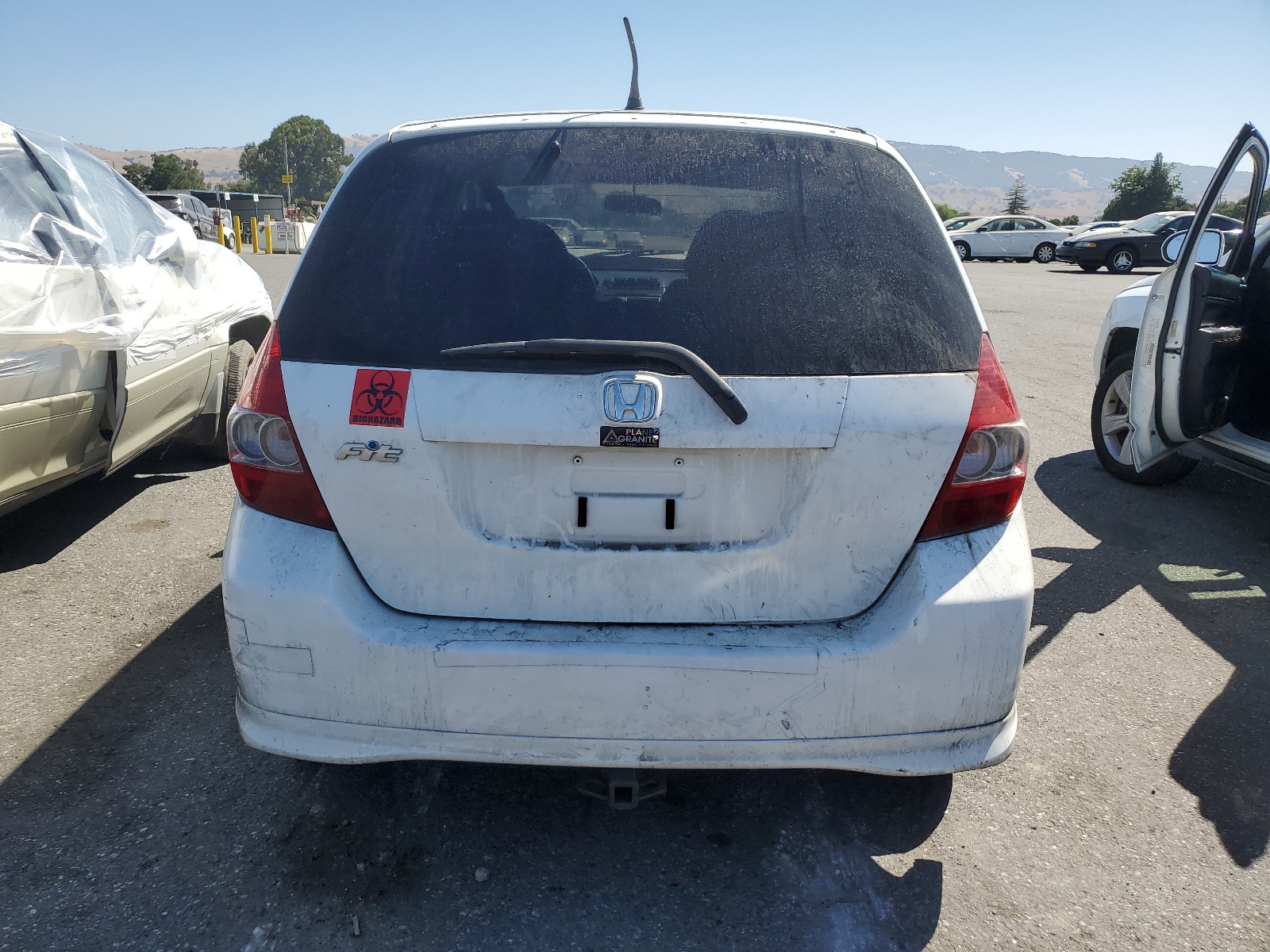 JHMGD376X7S042669 2007 Honda Fit S