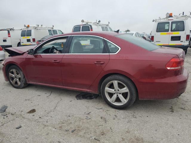  VOLKSWAGEN PASSAT 2015 Бургунді